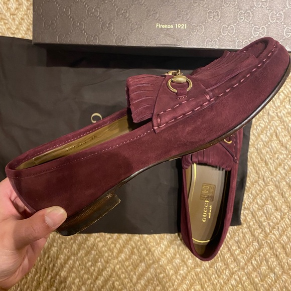 AUTHENTIC GUCCI MOCCASINO LOAFERS. Size US8/IT38. Condition EXCELLENT! - Picture 4 of 4